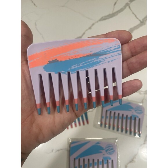 New 90s Mebco Volume Lift Comb & Pouch Purse Size 5 pieces Original - Picture 6 of 6
